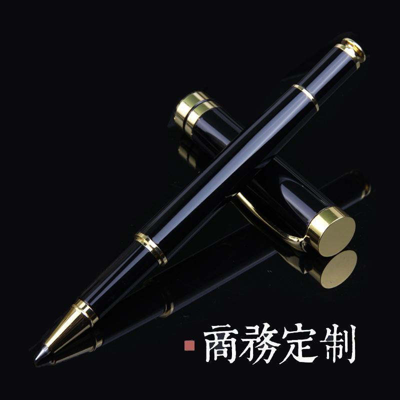 

Black gel pen business gift metal signature pen office student gift water ballpoint