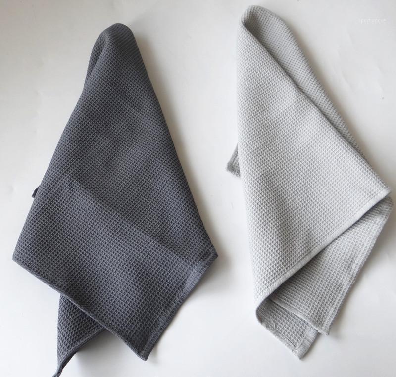 

8 Cotton waffle embroidery Dishtowel Kitchen Towel Cleaning Cloth Towel Ultra Large 50X70CM 1 PC1