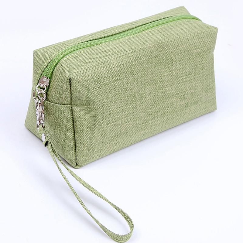 

Fashion Storage Cosmetic Bags Travel Make Up Bag Waterproof Toiletry Wash Kit Storage Hand Bag Pouch For Women Men Male Handbag, Green