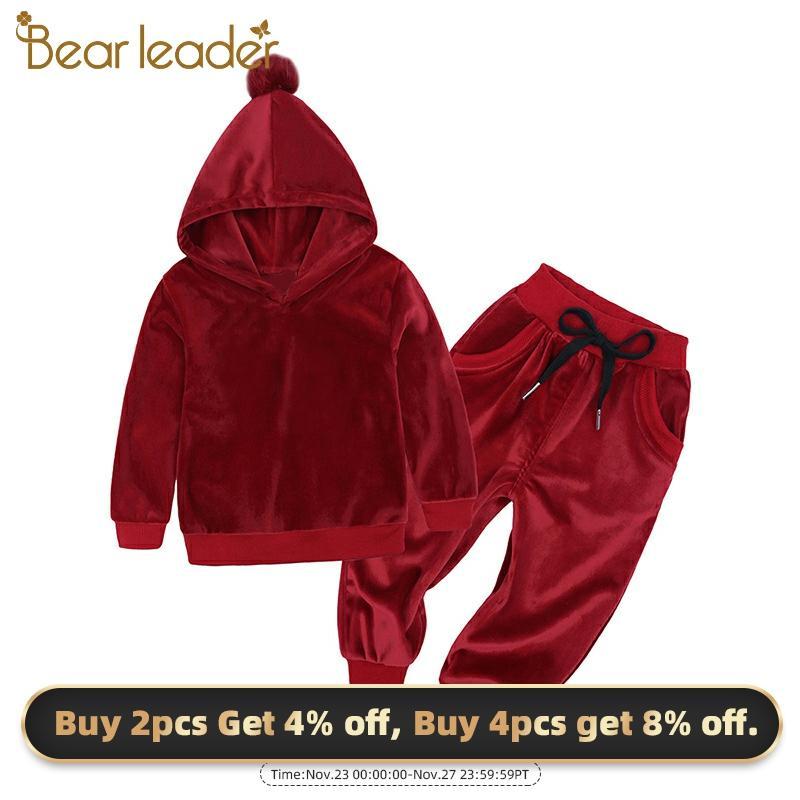 

Bear Leader Autumn Winter Children Clothing Toddler Girls Clothes Hooded Costume Outfit Suit Kids Tracksuit Girls Clothing Sets, Ah1125navy blue
