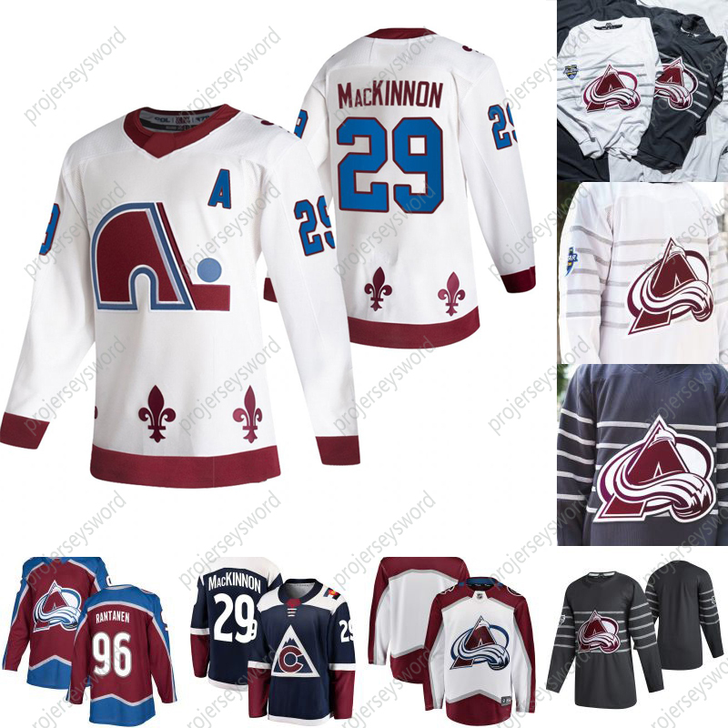 

2021 Reverse Retro Nathan MacKinnon Jersey Colorado Avalanche Cale Makar Erik Johnson Mikko Rantanen Gabriel Landeskog Tyson Jost Andre Burakovsky Nazem Kadri, Womens navy s-xxl