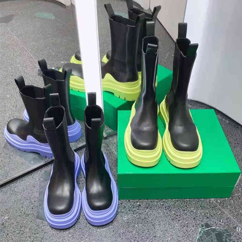 

Boots Designer Womens For Woman Genuine Leather Platform Long Botas Sezy Women Luxury Round Toe Brand Runway Design Shoes Female Thick VSGG