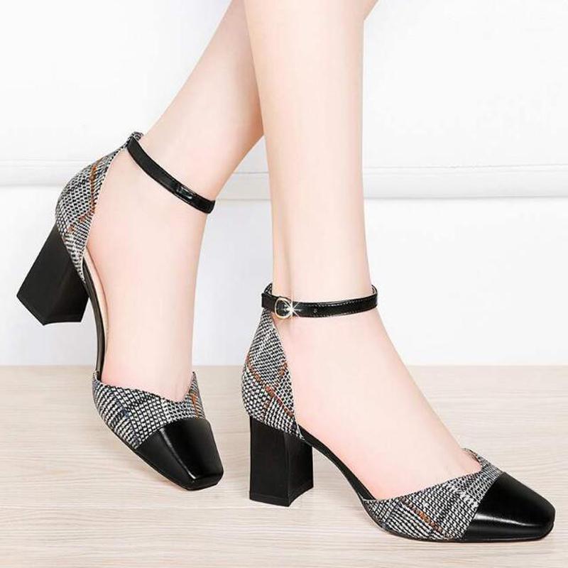 

2021 Spring Summer High Heels Women Pumps Pointe Shoes Sexy Ladies High Heel Women Shoes Thin Heel 6cm C3241, Beige