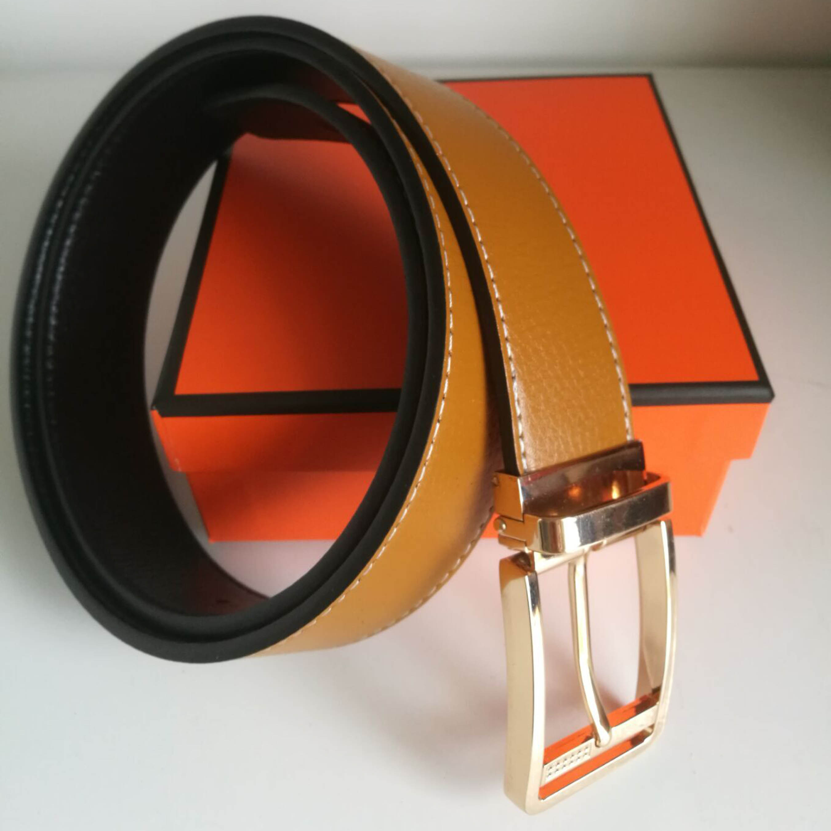 

Designer Belts for Mens Belts Designer Belt Luxury Belt Business Belts Flower Women Big Gold/Silver Buckle High Quality ceintures hip Strap, Blue