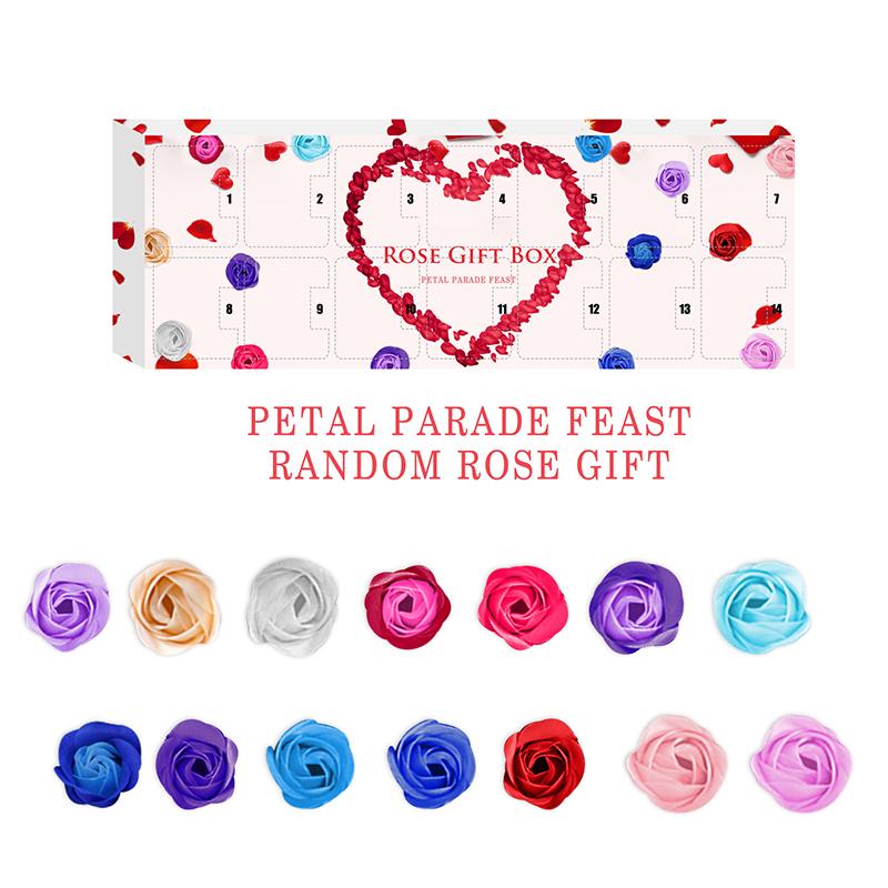 

14 In 1 Rose Box Surprise Random Color for Valentine's Day for Women Girlfriend HFing