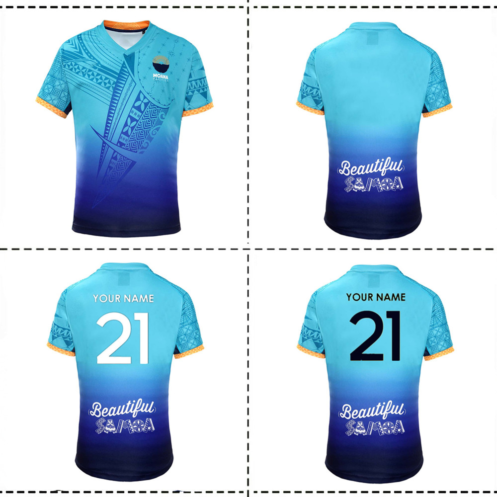 

2022 Moana Pasifika Home Rugby Jersey Shirt 2022/23 MOANA PASIFIKA HOME RUGBY TRAINING JERSEY size S---5XL