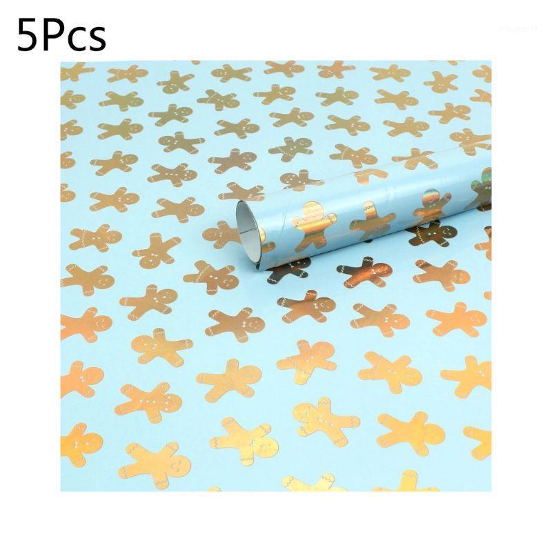 

5pcs Waterproof Christmas Wrapping Tissue Paper DIY Gift Present Box Packaging1