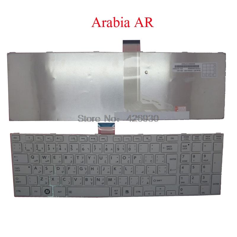 

Laptop AR CA GK GR IT JP KR Keyboard For For Satellite L850 L850D L855 L855D L870 L870D Arabia Canada Greek Germany new