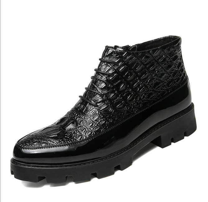 

Handmade Classic Men lace up High Quality Leather Men flat Shoes fashion Outdoor Autumn Man Moccasins Casual Shoes, Black