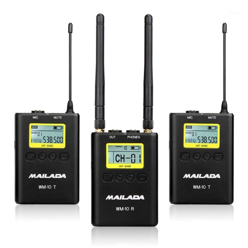 

WM-10 Professional UHF Wireless Microphone Lavalier Mic Receiver Transmit for dslr cameras sony canon Osmo Pocket WM101