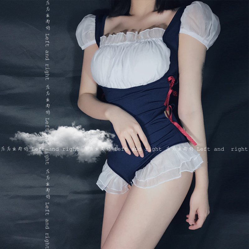 

Anime maid cosplay Japanese swimsuit uniform skirt sailor students dress up sexy lingerie