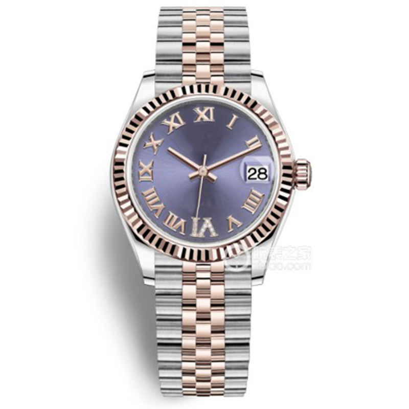 

31mm Diamond Women's Watches Ladies Rolejes Watch DATEJUST Sapphire 18k Rose Gold Automatic Movement Mechanical Oyster Jubilee Bracelet Lady Master Wristwatch, Box 1