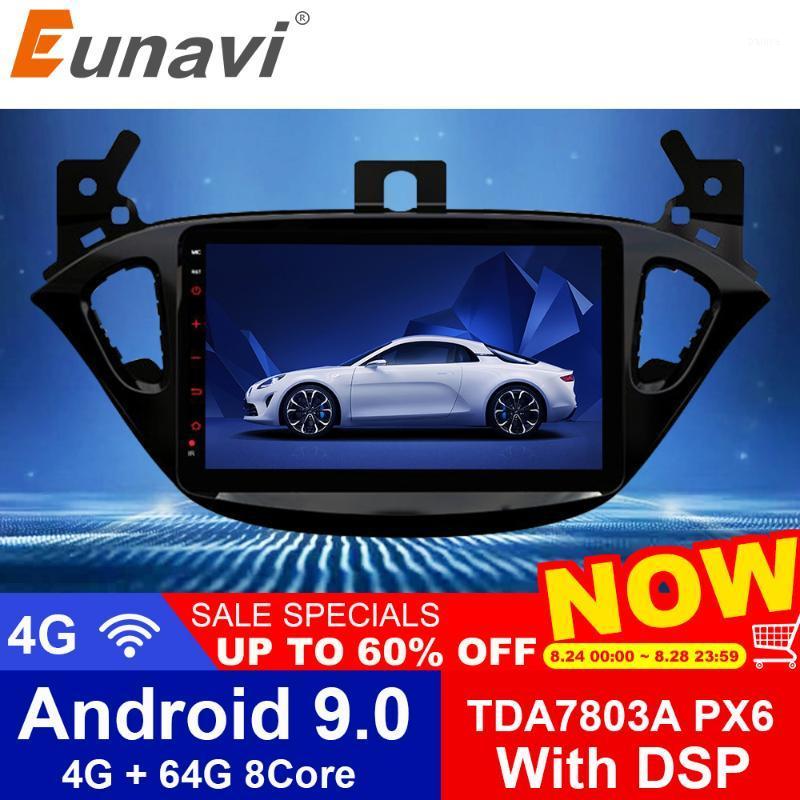 

Eunavi 2 din radio 4G+64G android 9.0 car dvd for Corsa E 2014 2020 2020 GPS Navi WIFI car stereo PX6 2.0GHZ 8 Cores1