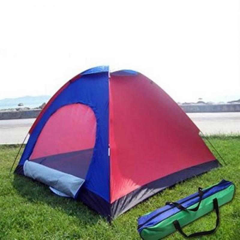 

Tent 4-Person Darkroom Tent with Screen Room Camping