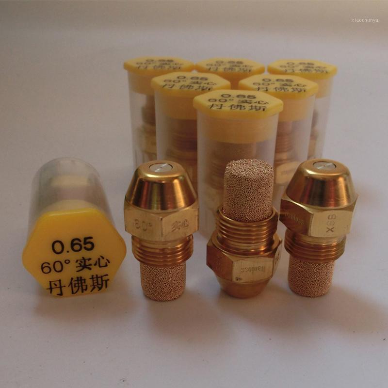 

5pcs/lot 9/16"thread,danfoss Oil Nozzle for waste oil burner, Atomizer Nozzle, fuel spray nozzle,60 degree solid1