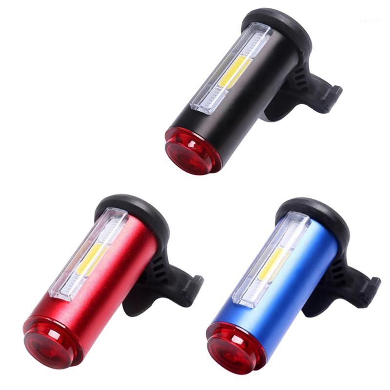 

Bicycle Tail Light 3 Colors in 1 Lamp LED COB Visual Warning Bike Rear Lantern 150LM Rechargeable1