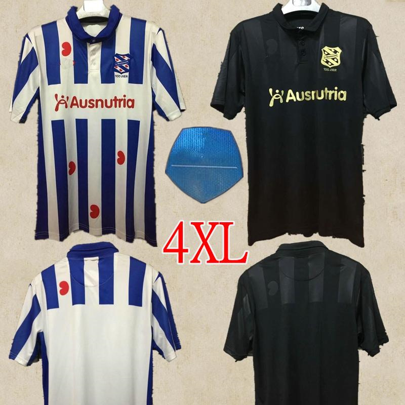 

Big size S-4XL 2020 Heerenveen SC soccer jersey 2021 FC Heerenveen Football shirt maillot de foot HSC home away camiseta blue black MAN1, Black;yellow