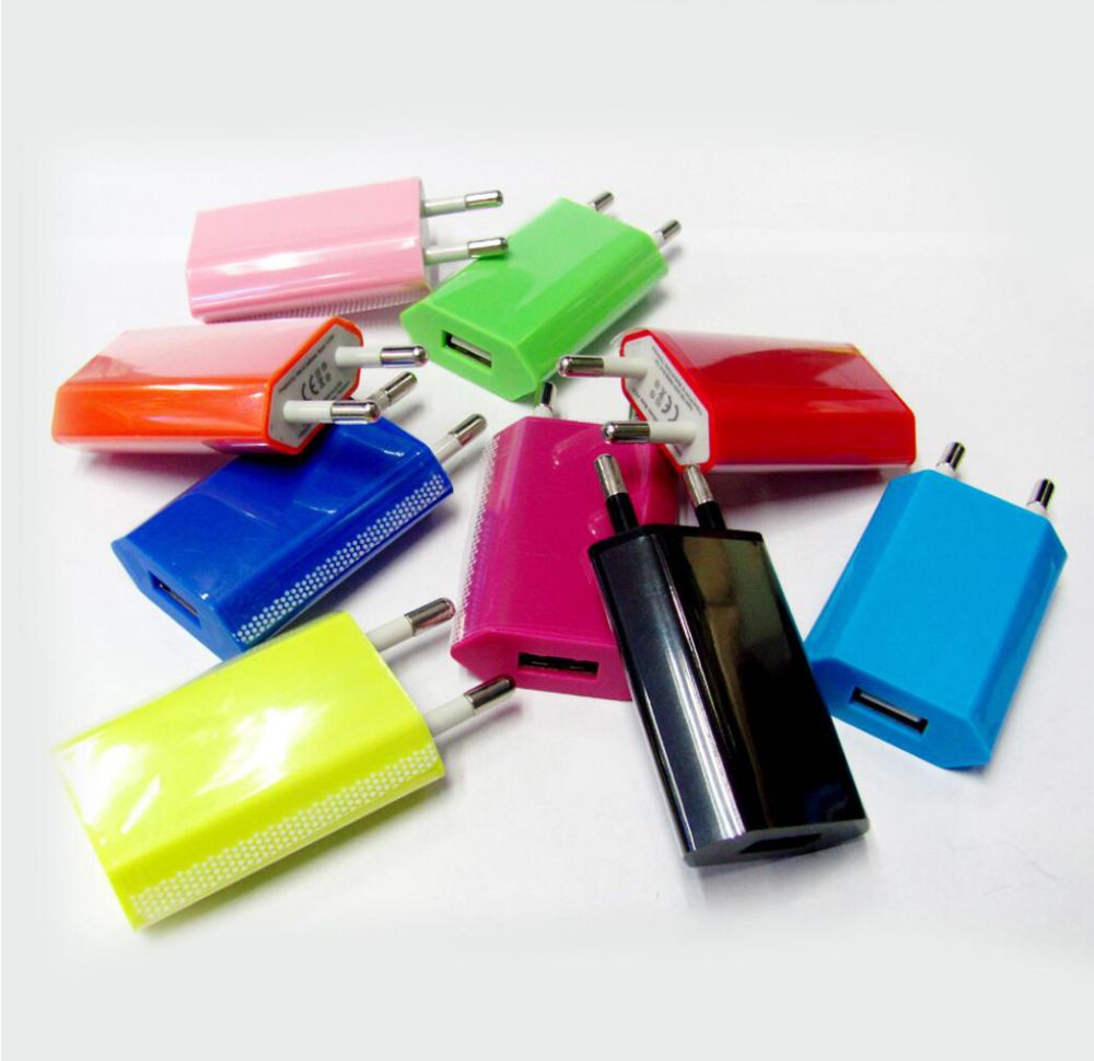 

Phone Wall Charger EU Plug Adapter Dual USB 2.1A 1.0A for iPhone11 for Samsung Huawei HTC Xiaomi All Smartphones