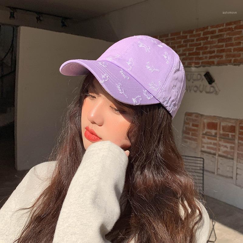 

Hat female spring net red niche fashion casual cat personality male trend brand baseball new trendy cap1