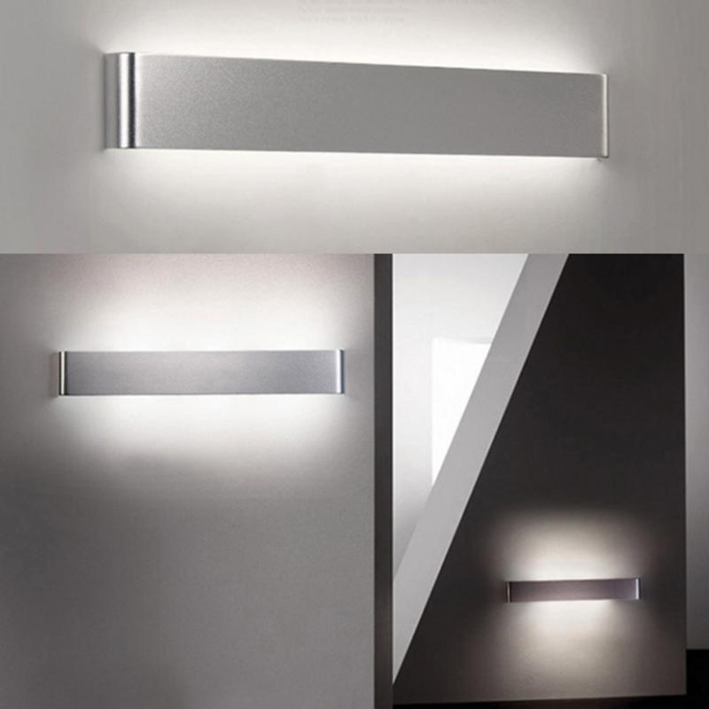 

AC85~260V Wall Light Wall Lamp 6W 12W 18W 24W Rectangle LED Indoor Lighting for Aisle Bedside Bar Bedroom Bathroom Mirror Light