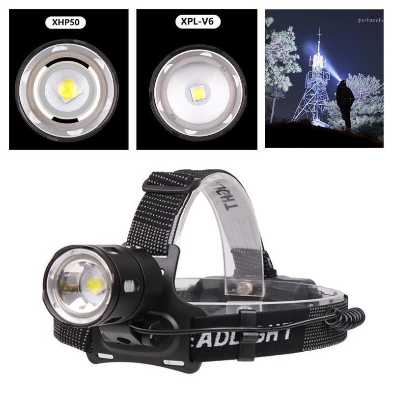 

XHP50 LED Headlight USB Rechargeable V6 LED Headlamp Fishing Head Light Lamp Lantern By 18650 Battery Powerful XHP50 headlamp1