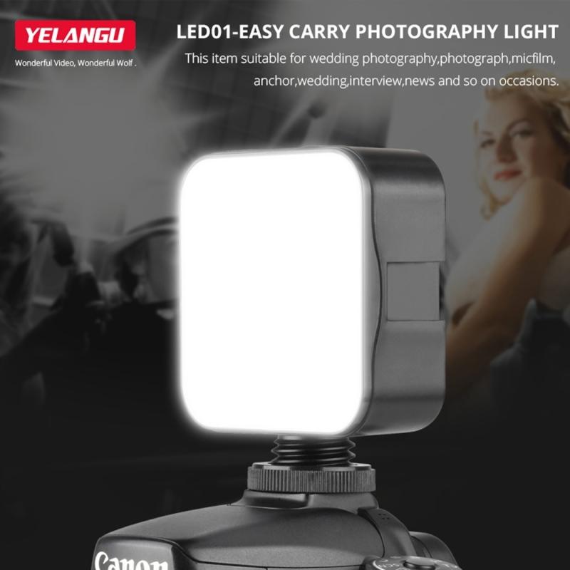 

LED Photograph Light Video Lamp Camera Fill Lights 6500k For DSLR Camera Light Video Lamp