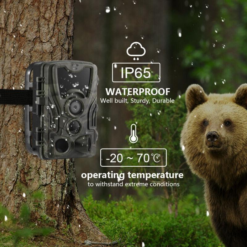 

HC801A night hunting camera tracking wild version 16MP camera 1080P IP65 photo trap 0.3s wild animal trigger surveillance