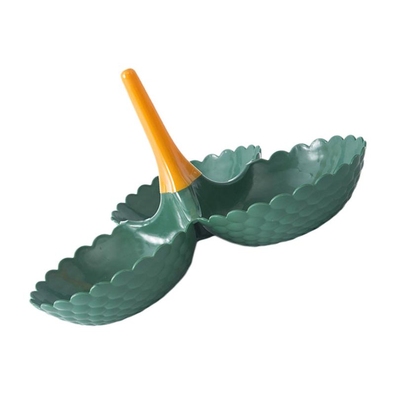 

1Pc Creative Multi-function Fruit Plate Fruit Holder Tray Plate Creative Dish Storage Tray for Decor