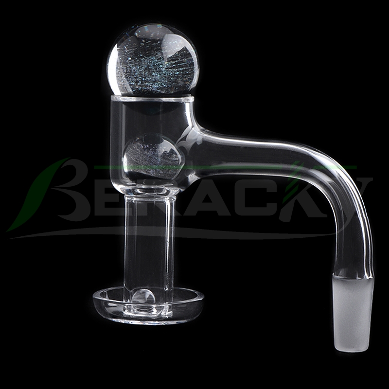 

Beracky Full Weld Smoking Beveled Edge Terp Slurpers Quartz Banger With Glass Marbles Pearls 2mm Wall 20mmOD Nails For Water Bongs Dab Rig