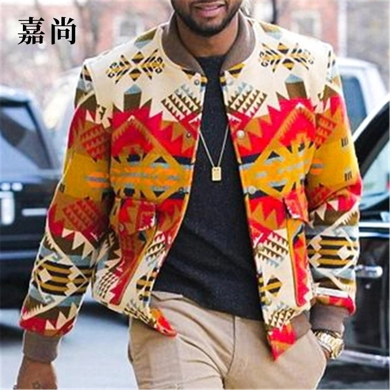 

2021 New Autumn Cross-border Long-sleeved Men of Europe and Americans Slim-fit Jacket T2P6, Clear