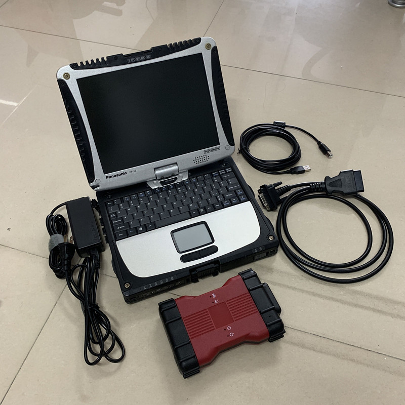 Diagnostic Tool for Fo-rd Maz-da VCM-2 Scanner IDS V129 obd2 vcm 2 with 360GB SSD in CF-19 Laptop 4G Touch Screen Ready to Use-image-747537245