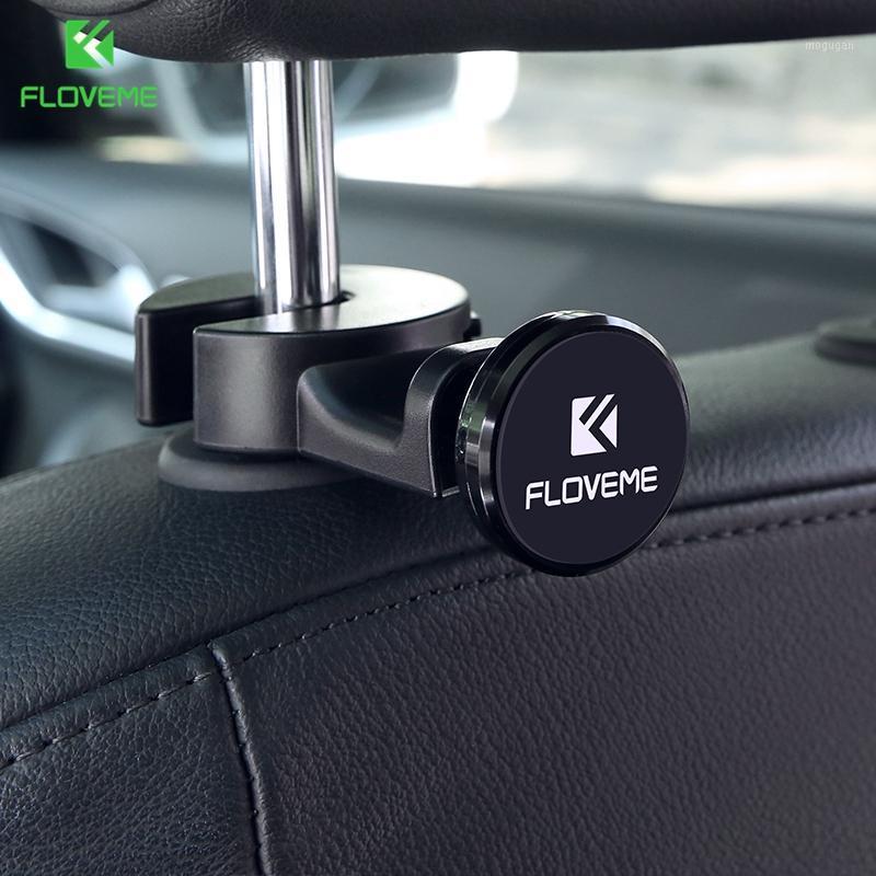 

FLOVEME Magnetic Car Phone Holder Seat Headrest Mount 360 Rotating Universal Magnetic Mobile Stand Car Phone Holder In the Cars1