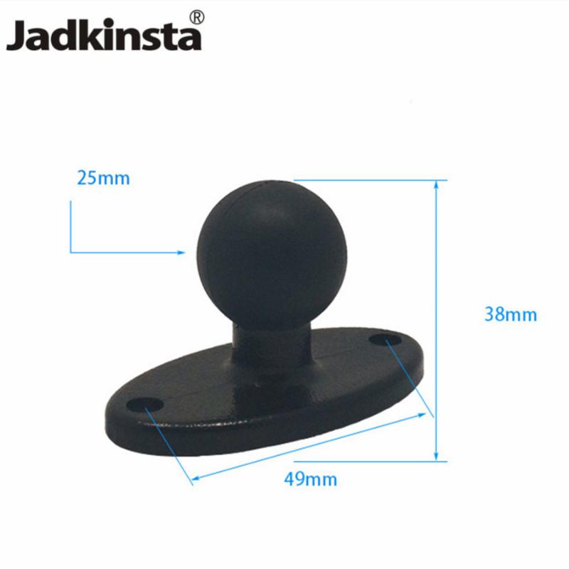 

Jadkinsta 1 Inch Ballhead Adapter Mounting Plate for RAM Mounts for Garmin ZUMO Plate Camera Smartphones Extension Arm