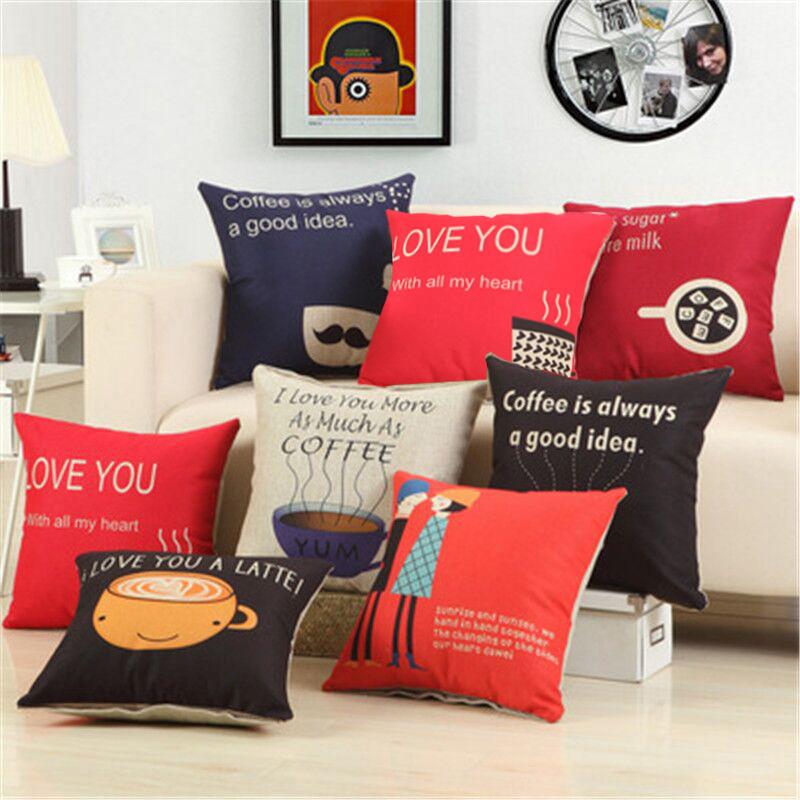

Nordic Decor Home Cushion Covers Coffee Sofa Decorative Cushions Pillow Cover 45*45cm Linen Pillow Case Funda Cojin, 07