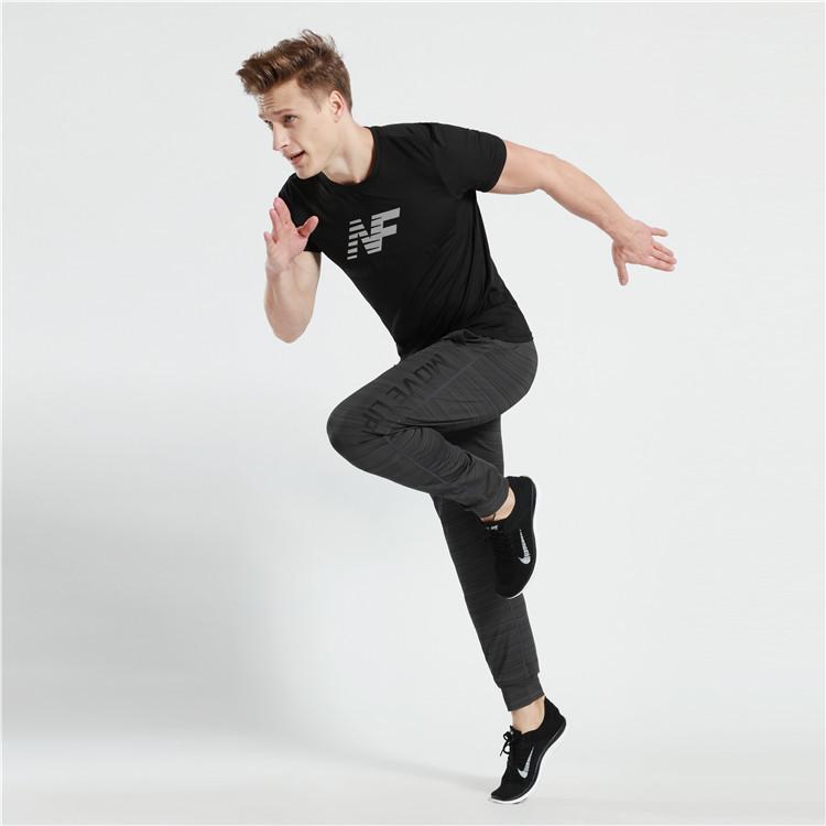 

Breathable Sweatpants Men GYM Training Running Pants Jogging Sports Trousers with Pocket Workout Swearing Bodybuilding Pants1, 7040 gray