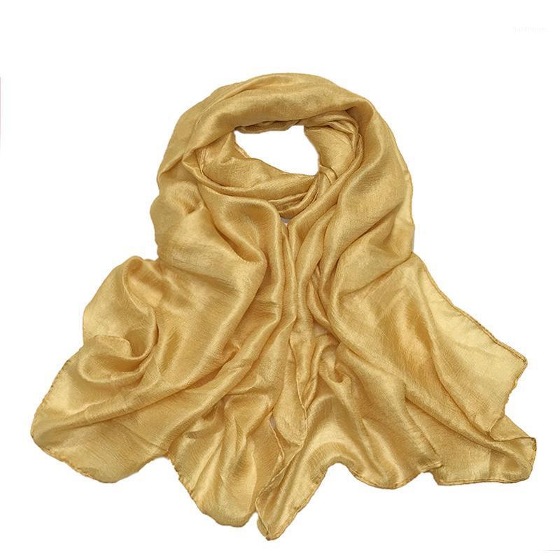 

Fashion Silky Scarves Wrap Plain Muslim Hijab Headscarf Turban Women Maxi Headband Summer Sunscreen Long Shawl Soft Foulard1