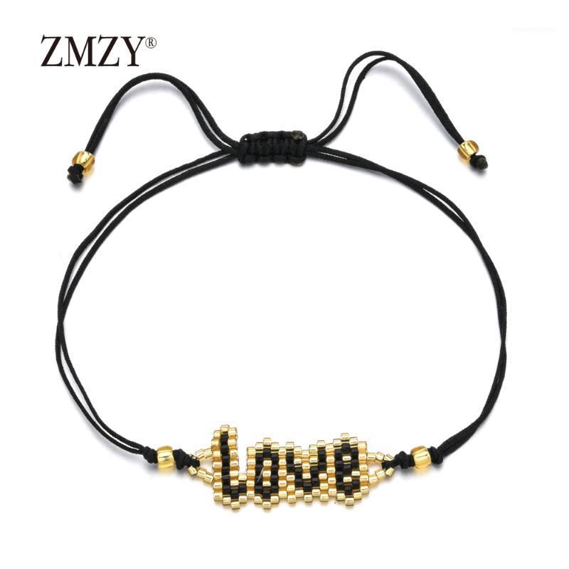 

ZMZY Boho Beads MIYUKI Bracelet Women Love Pulseras Mujer Cuff Bracelets Insta Fashion Handmade Woven Women's Couples Gift1