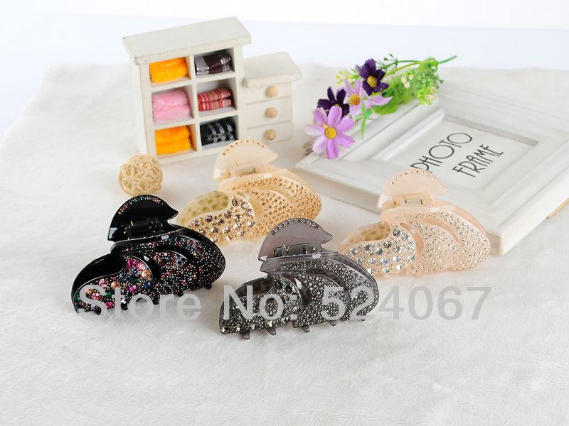 

Big Crystal Clips Hair Women Fashion Headwear Hair Clamp Hairpin Sweet Elegant And Beauty Accessories
