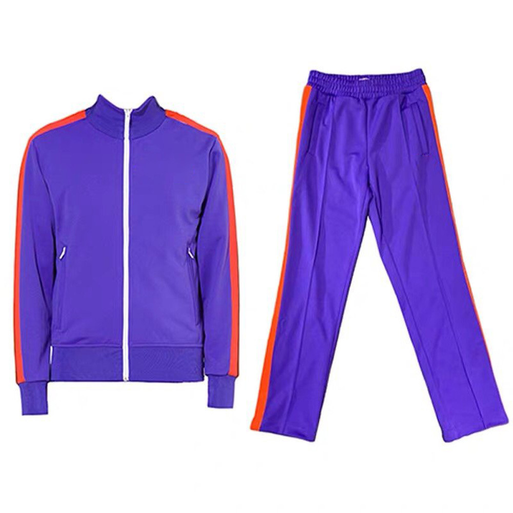 

mens tracksuits Fall Winter 2 two piece suits solid zipper jacket hoodies leggings pants joggers bodysuit sportswear womens sweat S4Z2l, Purple
