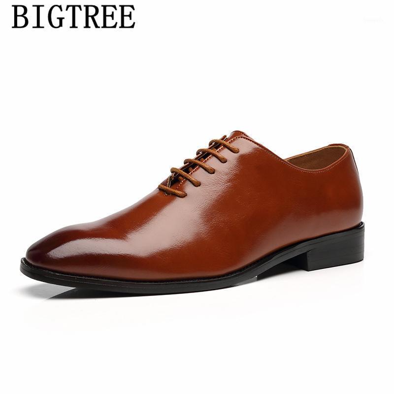 

Formal Shoes Men Classic Leather Shoes Men Office Coiffeur Italian Brand Wedding Dress Wedding Dress 2020 Big Size 481, Black