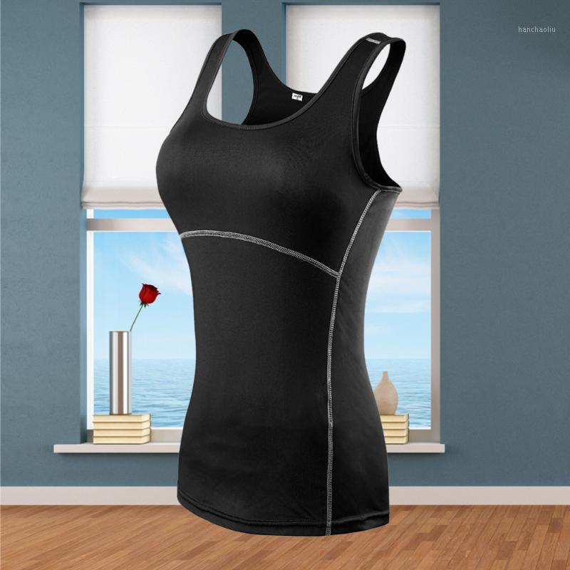 

Yoga Sports Fitness Training Tight Vest Perspiration Wicking Tights Dry Quick Running Tops Fitness Tight Tanks Tops)1, Black