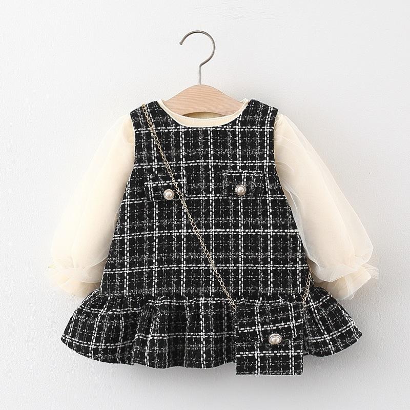 

Baby girls' winter clothes, first birthday girls' party dresses, warm dresses for girls, baby dresses, toddler clothes, Beige
