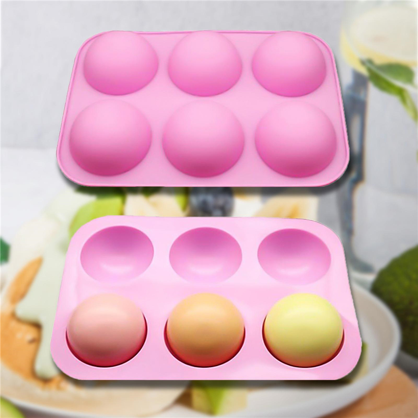 

Chocolate Molds Silicone for Baking Semi Sphere Silicone Molds Baking Mold for Making Kitchen Hot Chocolate Bomb Cake Jelly Dome Mousse