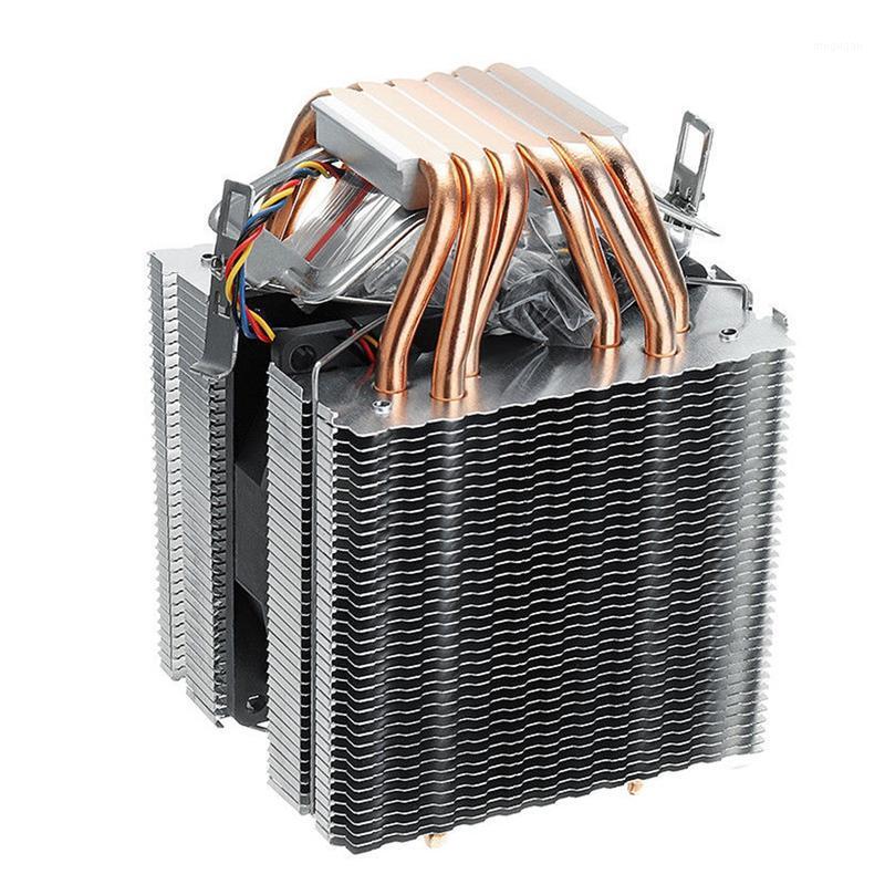 

6 Pipes Computer Cpu Cooler Fan Heatsink For Lag1156/1155/1150/775 Intel Amd1