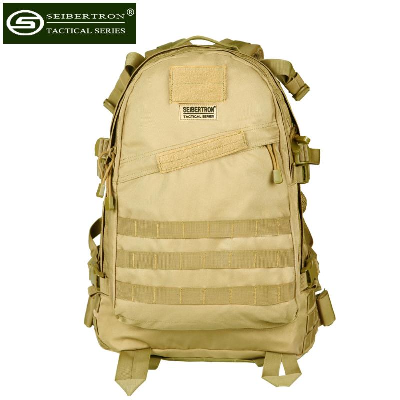 

New Women And Men 3D Tactical Backpack For Mountain Climbing Camping Travel High Quality Nylon Outdoor Backpack, Brown a