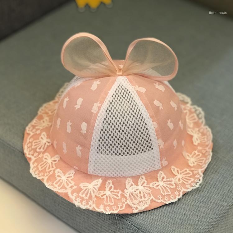 

Baby hat summer 6-18 months thin section baby sunscreen breathable sun hat shade1