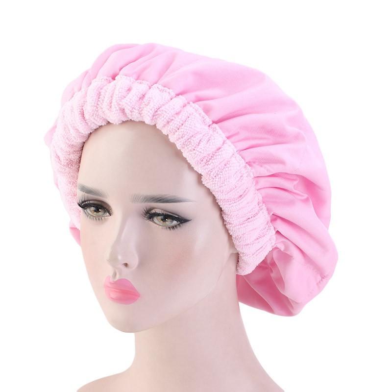 

Microfiber Solid Quickly Dry Hair Hat Hair Turban Women Girls Ladies Cap Bathing Drying Towel Head Wrap Hat