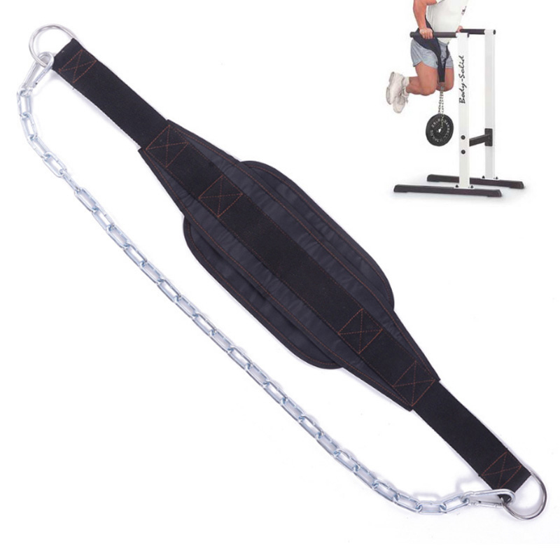 

Thicker Metal Chain Weight Lifting Dip Belt Pull-up Gym Equipment Bodybuilding Musculation Exercise Crossfit Fitness Training Q1125
