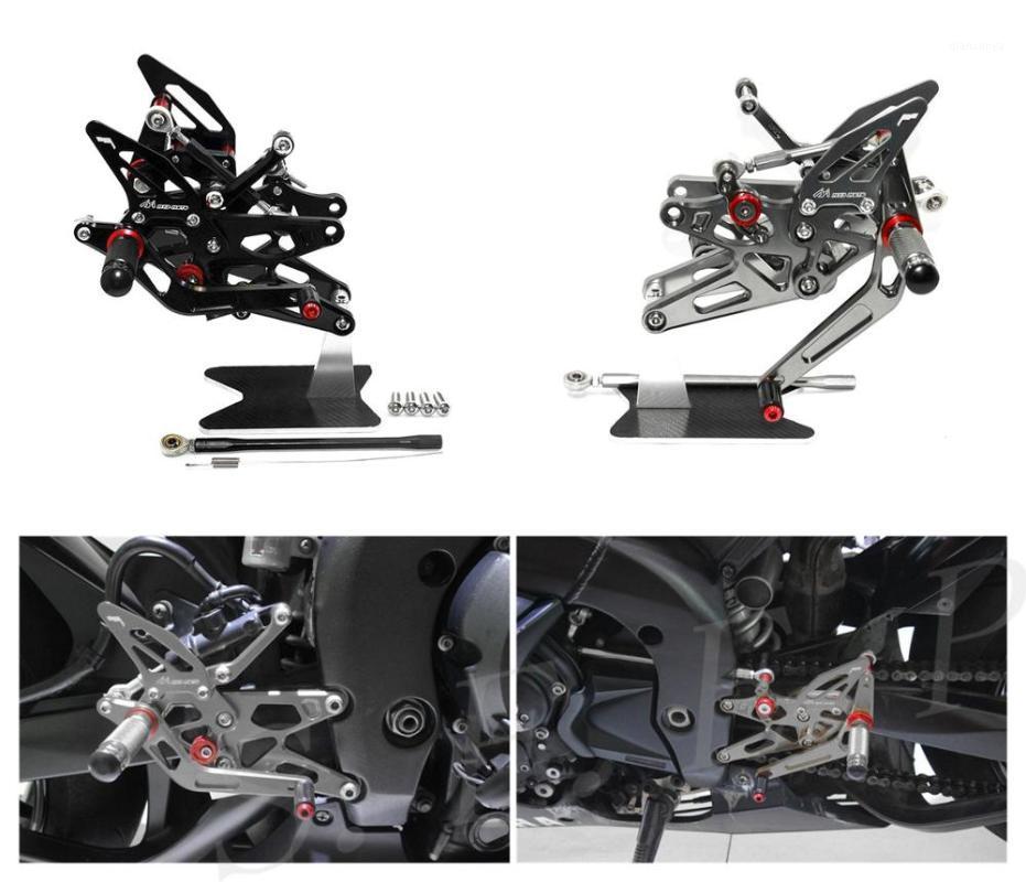 

CNC Adjustable Footrest Rearsets Foot Pegs Set For YZF-R1 2004 2005 20061