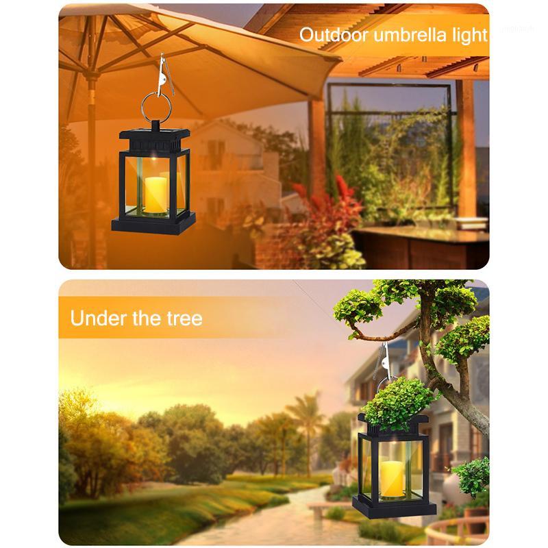 

Garden Solar Powered LED Candle Lantern Hanging Table Light Outdoor Decor Lamp TSH Shop1